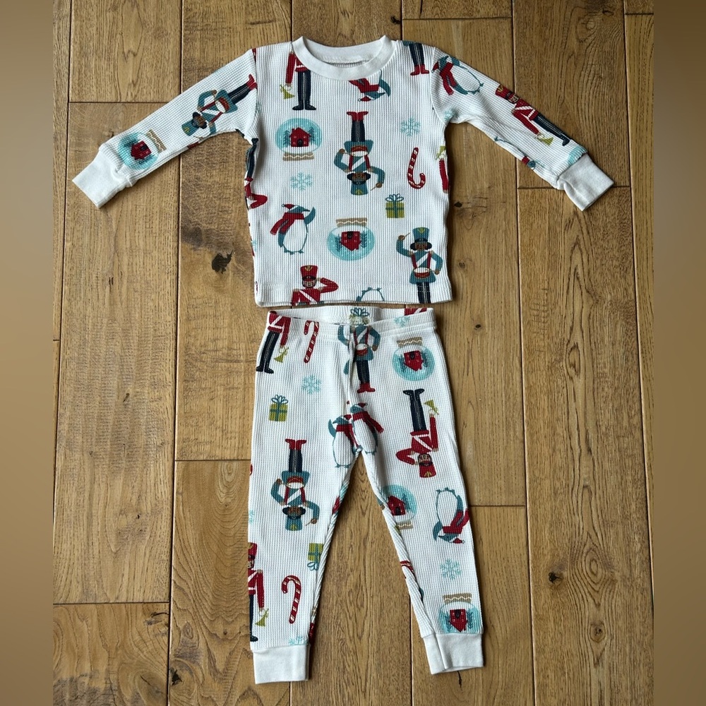 Carter’s Toy Soldier Christmas Holiday Pajama Set size 12 Months